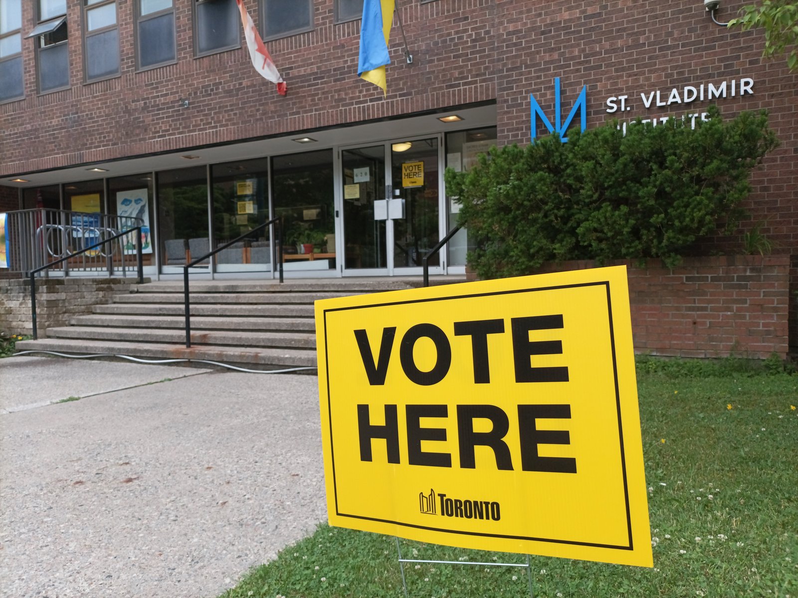 Toronto 2023 mayoral by-election polling station