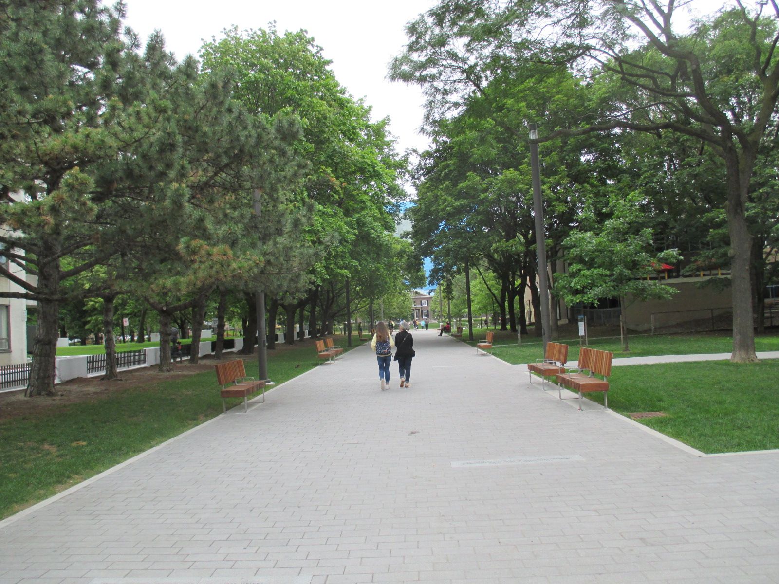 John Street entrance to Grange Park, Toronto