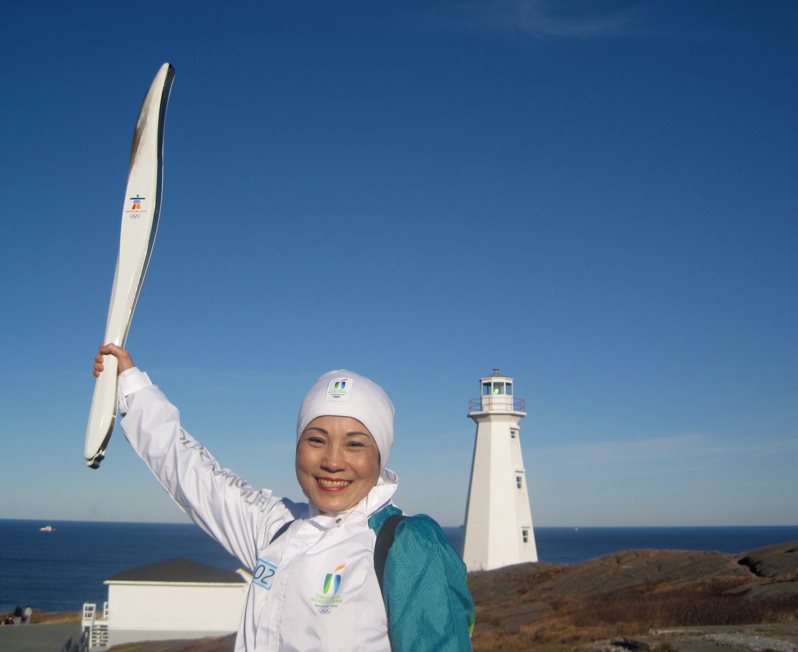 Olympic torch relay in Newfoundland, Canada