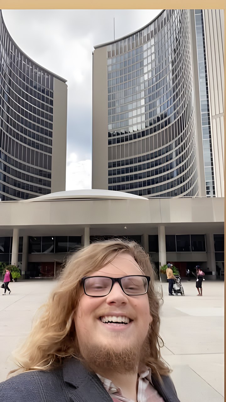 Josh Thompson at Toronto City Hall